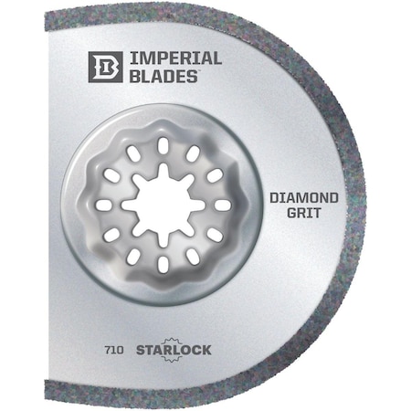 Imperial Blades Starlock 3 In. Segmented Diamond Grit Oscillating Blade IBSL710-1